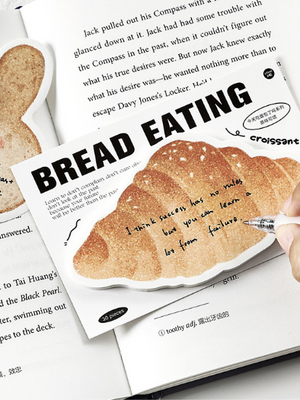 Kawaii Bread Sticky Notes