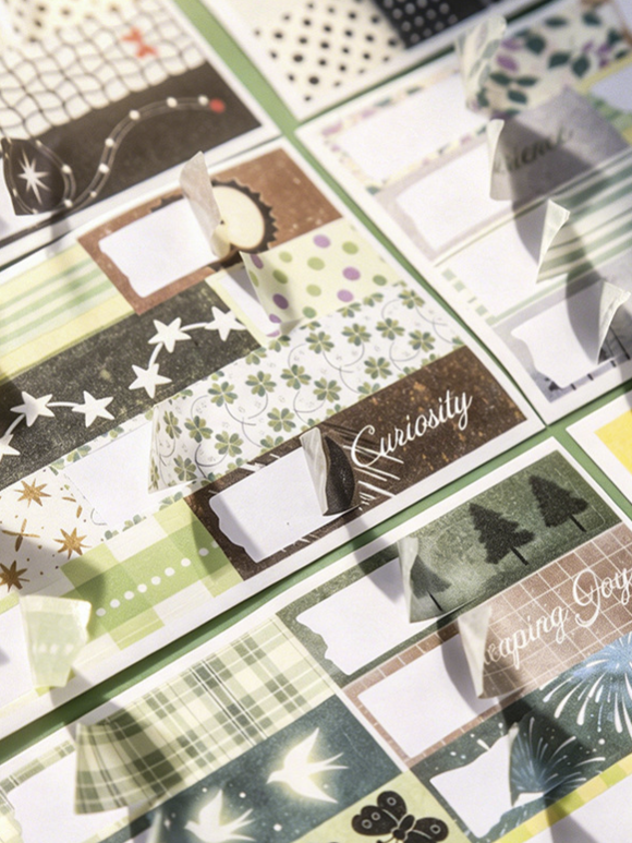 Texture Fragments Washi Sticker Book