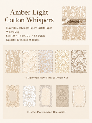 Lace Whispers Paper Collection