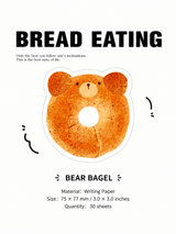 Kawaii Bread Sticky Notes