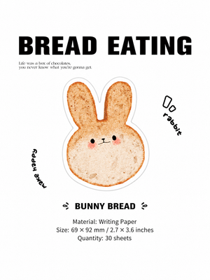 Kawaii Bread Sticky Notes