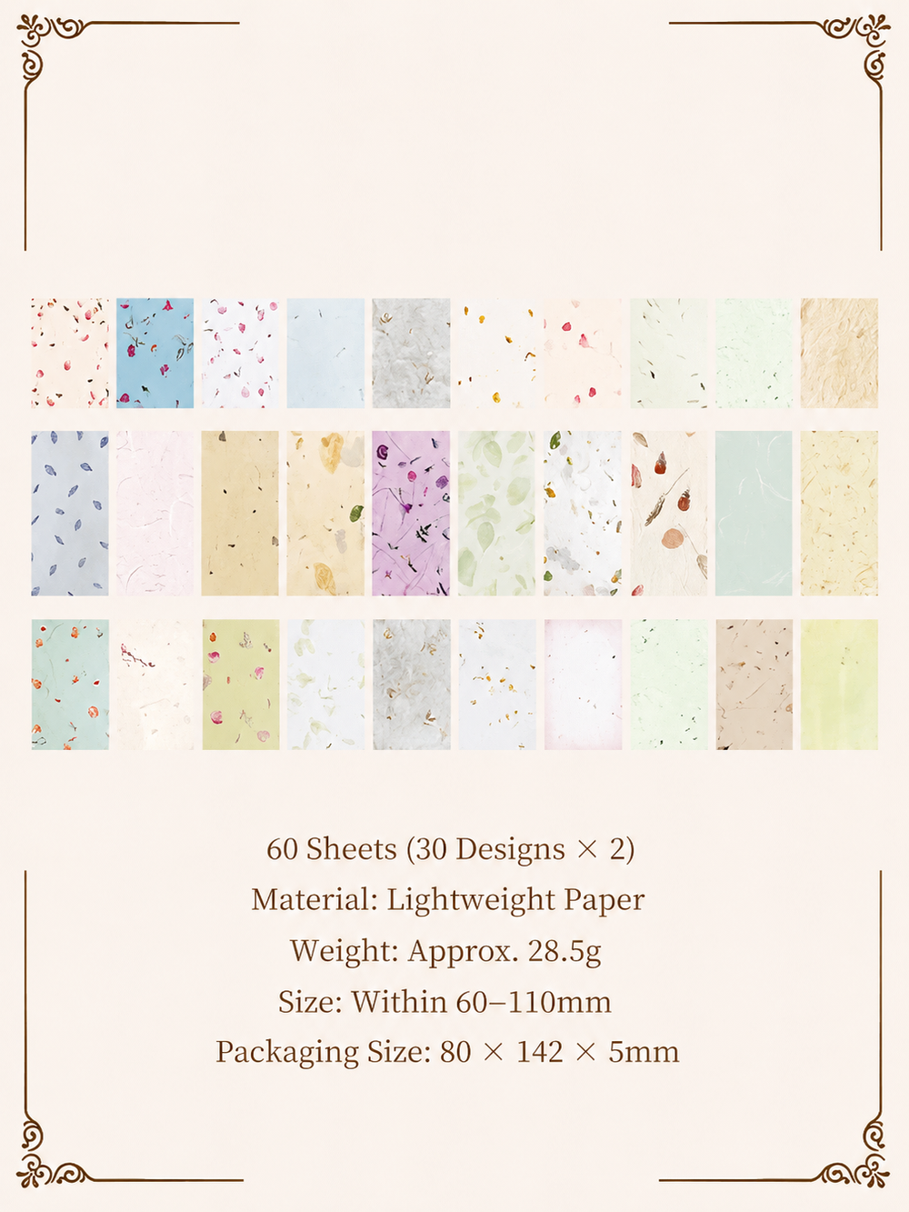 Vintage Aesthetic Scrapbooking Paper Pack