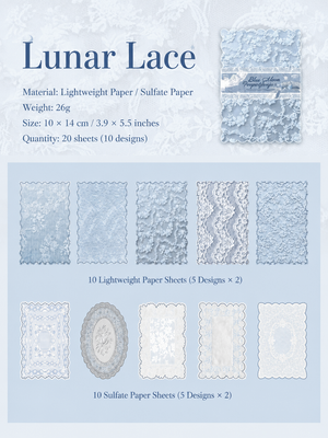 Lace Whispers Paper Collection
