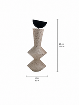 Abstract Geometric Resin Decorative Sculpture | Modern Minimalist Home Décor