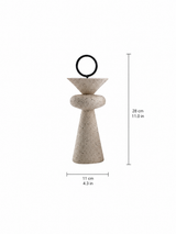 Abstract Geometric Resin Decorative Sculpture | Modern Minimalist Home Décor
