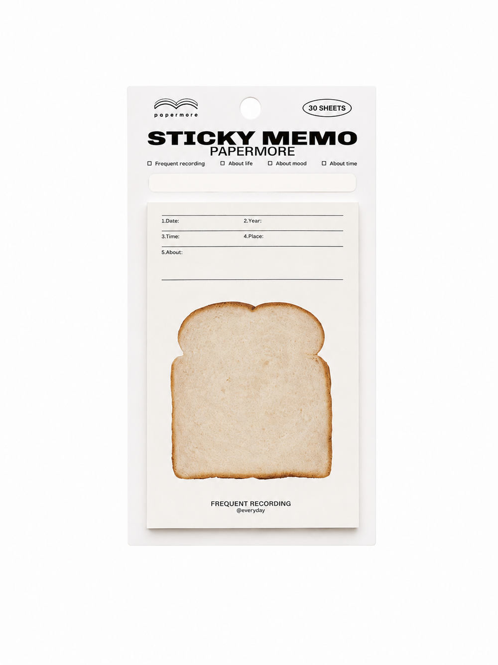 Breakfast Theme Sticky Notes
