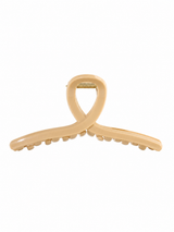 Oversized Crossed Silicone Hair Claw Clip