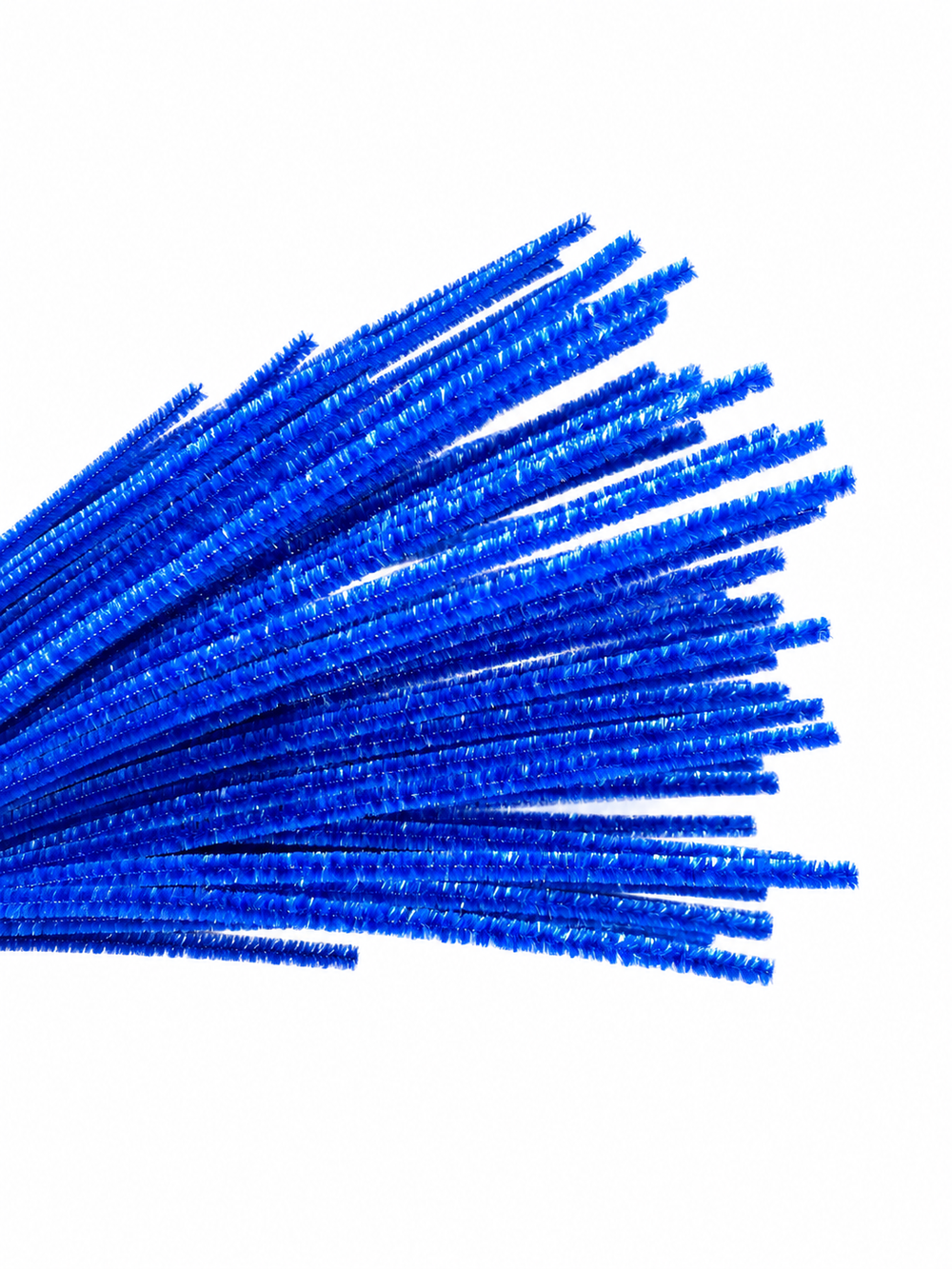 Rainbow Glitter Chenille Stems - 30 colours