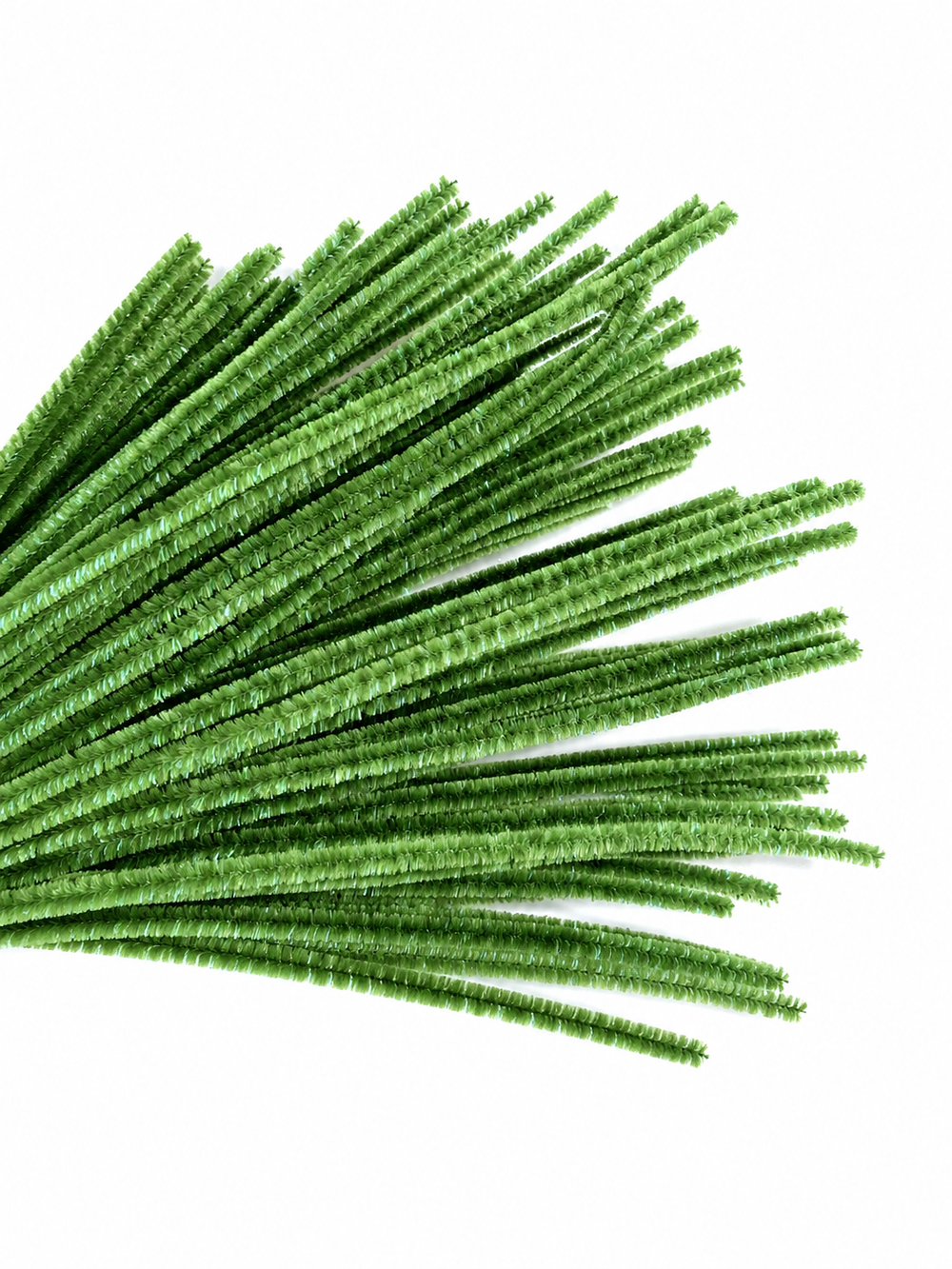 Rainbow Glitter Chenille Stems - 30 colours