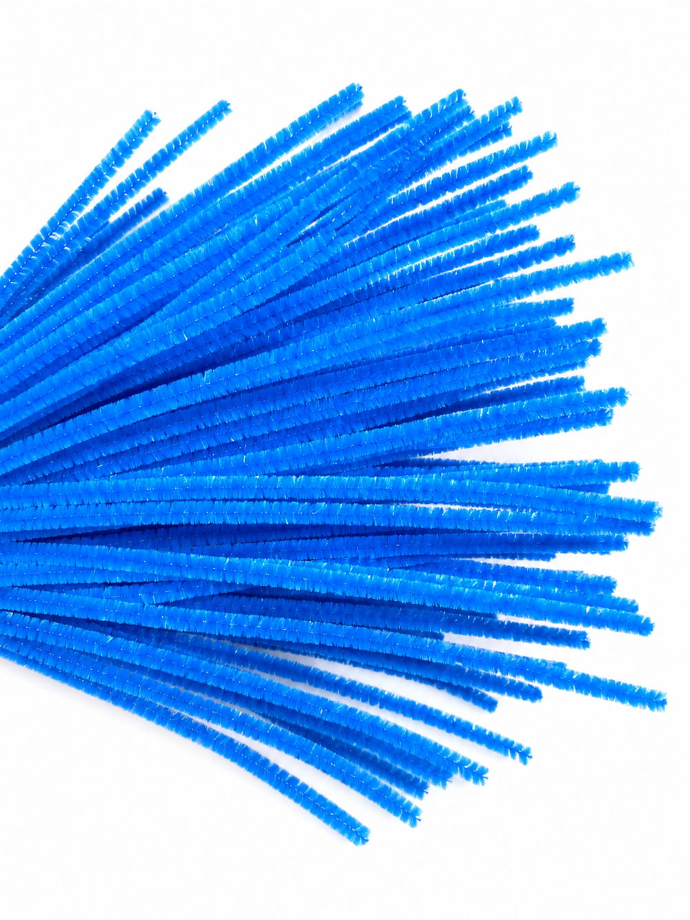 Rainbow Glitter Chenille Stems - 30 colours