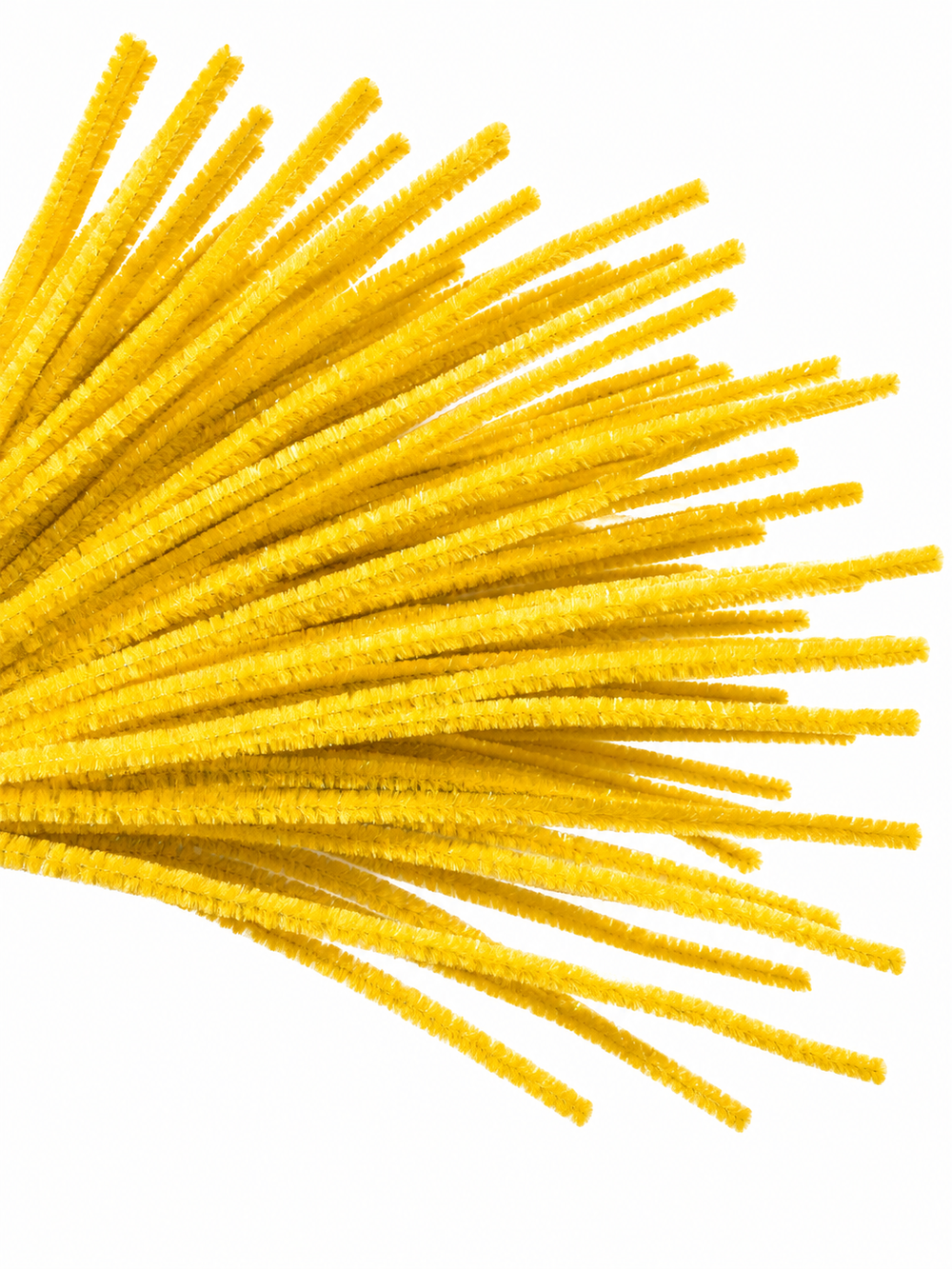 Rainbow Glitter Chenille Stems - 30 colours