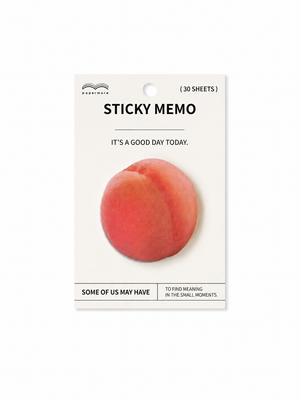 Cute Fruit Die-Cut Sticky Notes