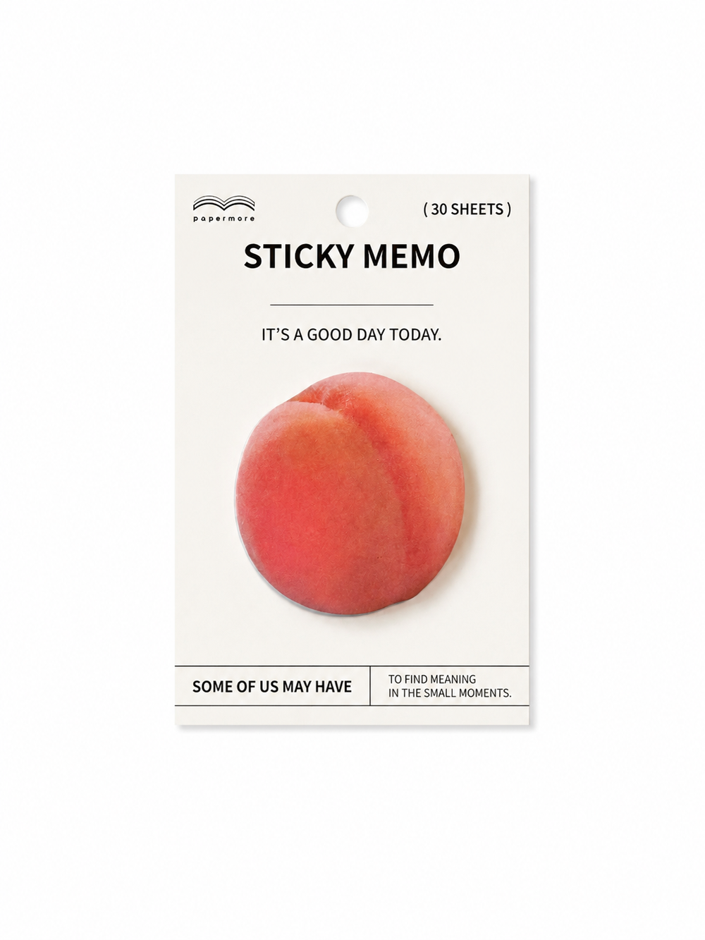 Cute Fruit Die-Cut Sticky Notes