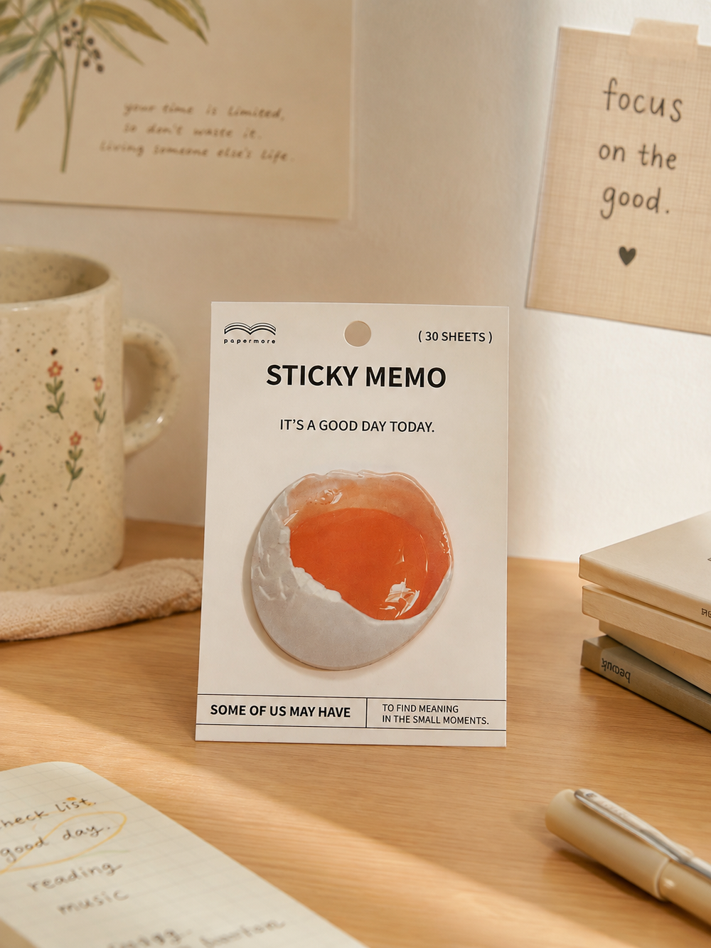 Cute Fruit Die-Cut Sticky Notes