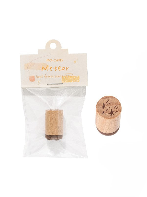 Forest Friends Wooden Mini Stamp