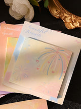 Firework Glow Aesthetic Sticky Notes