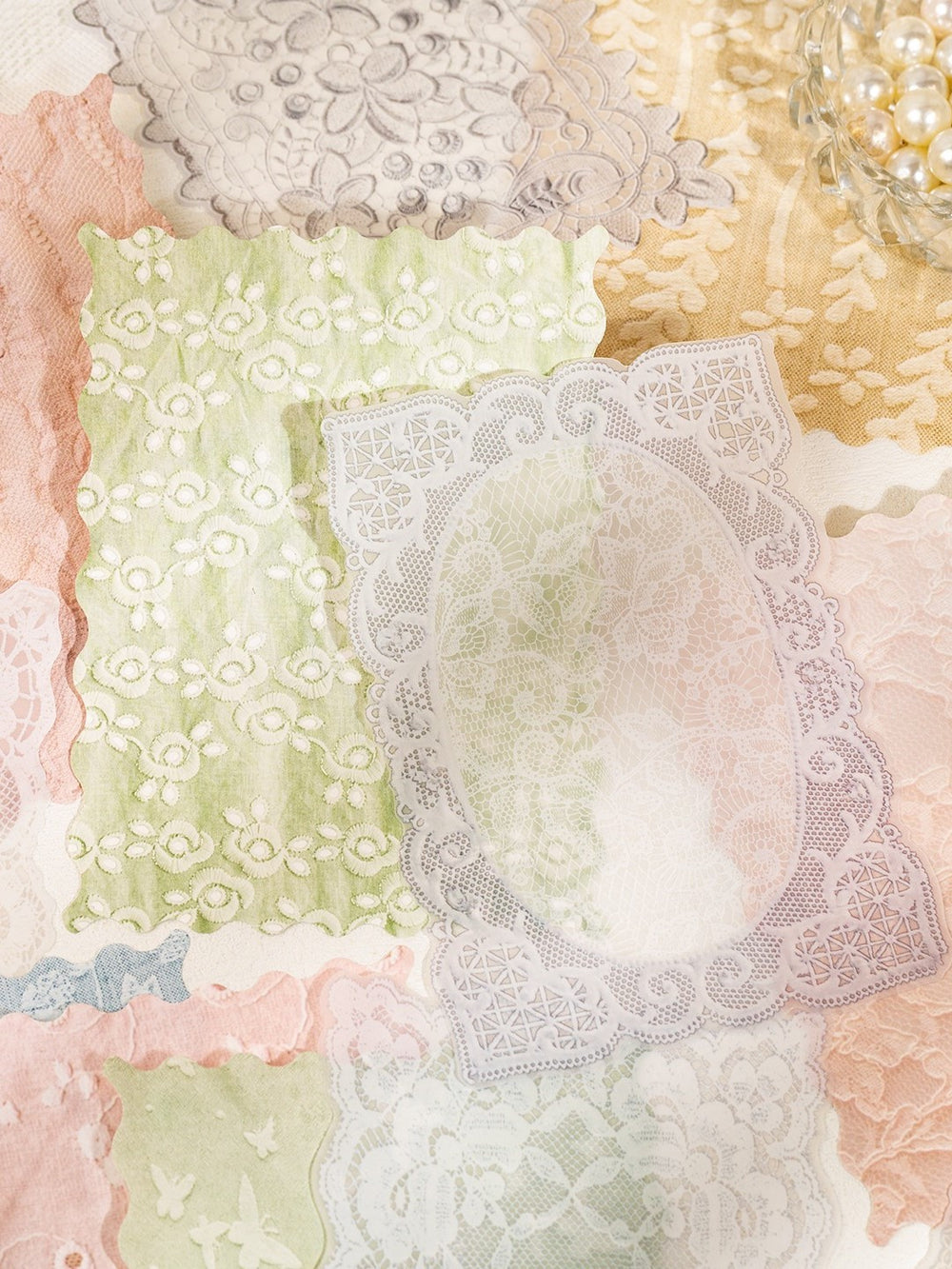 Lace Whispers Paper Collection