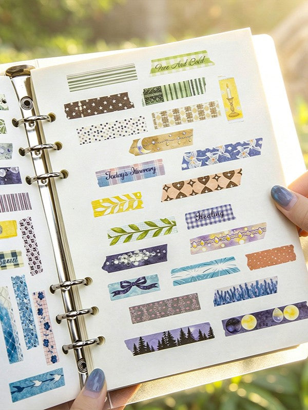 Texture Fragments Washi Sticker Book