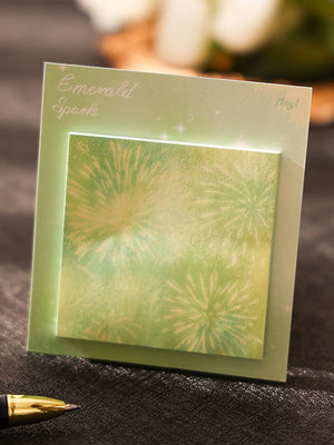Firework Glow Aesthetic Sticky Notes
