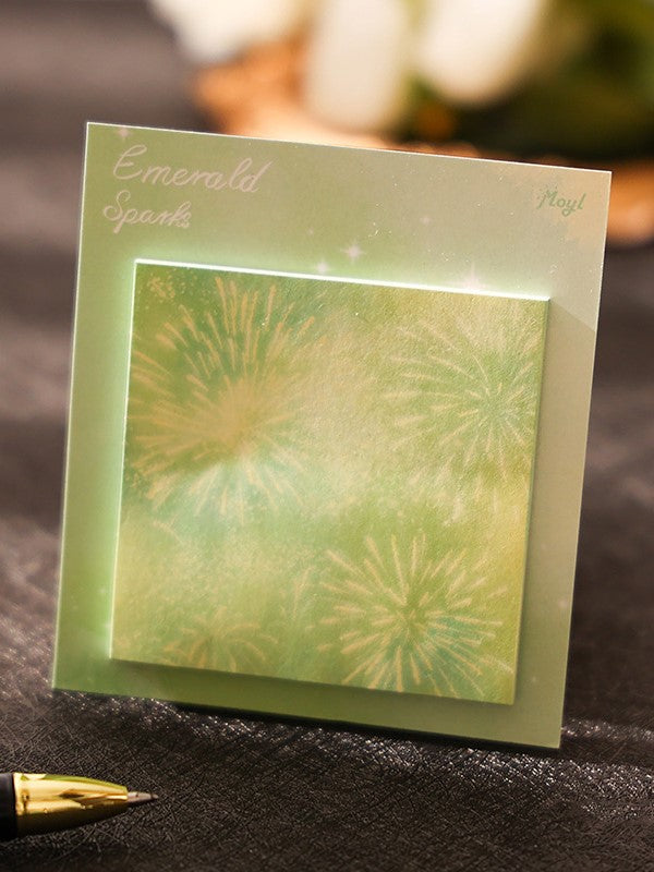 Firework Glow Aesthetic Sticky Notes