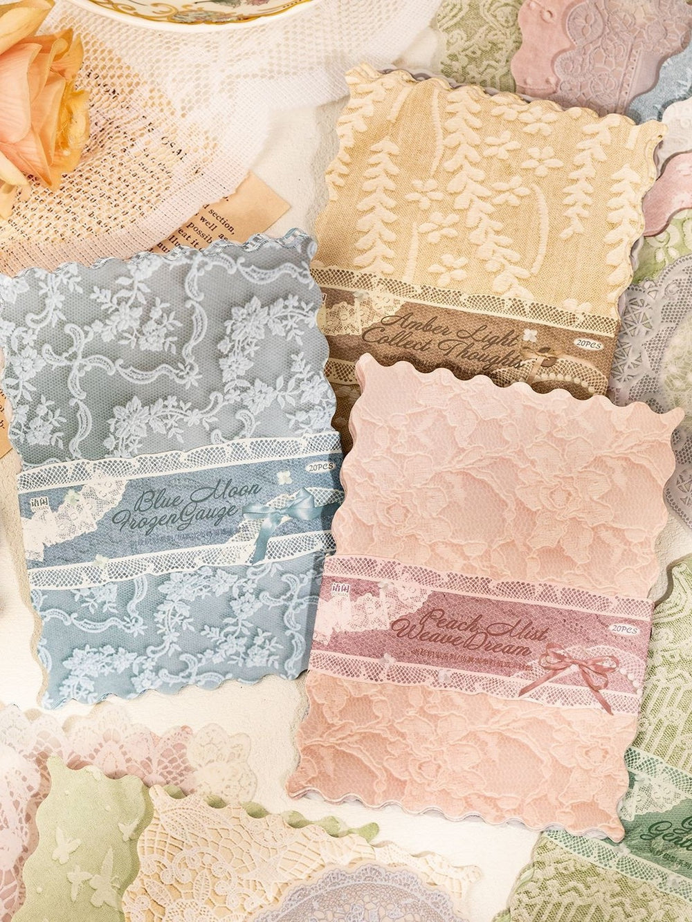 Lace Whispers Paper Collection