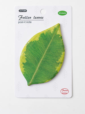 Realistic Leaf Shaped Sticky Notes
