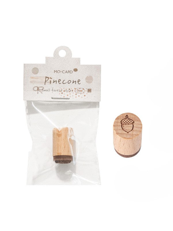 Forest Friends Wooden Mini Stamp