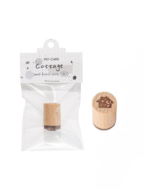 Forest Friends Wooden Mini Stamp