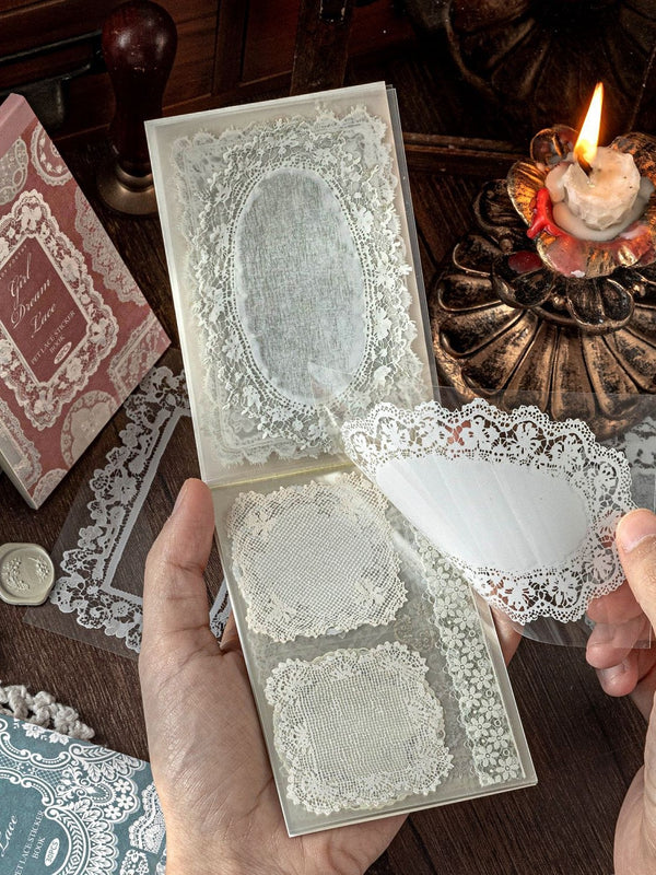 Lace Museum PET Sticker Pad