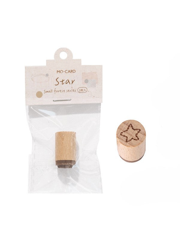 Forest Friends Wooden Mini Stamp