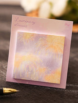 Firework Glow Aesthetic Sticky Notes