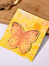 Aesthetic Butterfly Shaped Sticky Notes