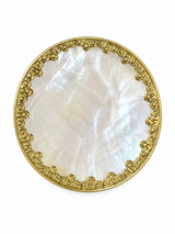 Pearl Shell Decorative Tray | Coastal Inspired Home Accent