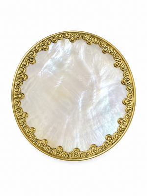 Pearl Shell Decorative Tray | Coastal Inspired Home Accent