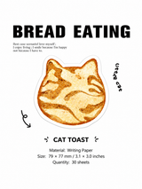 Kawaii Bread Sticky Notes