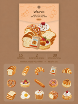 Cozy Little Things Embossed Sticker Pack