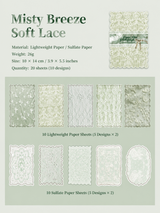 Lace Whispers Paper Collection