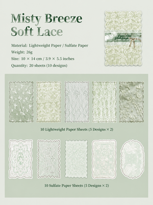 Lace Whispers Paper Collection